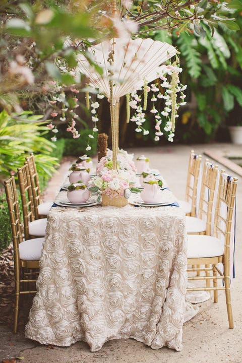 Bridal Shower Tablescape Ideas How To Decorate For A Image