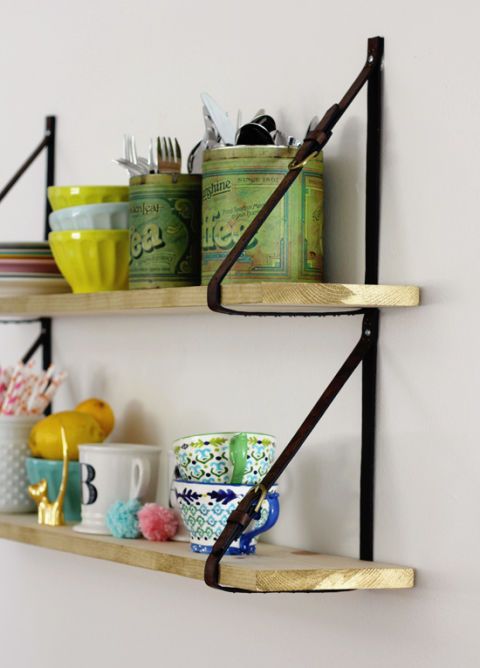 simple wall shelf ideas