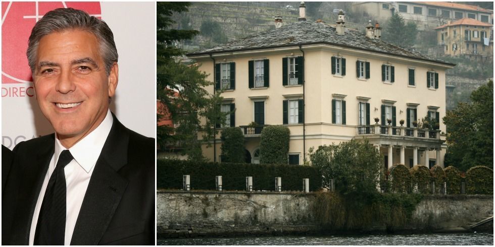 George Clooney's Many Homes - George Clooney Real Estate