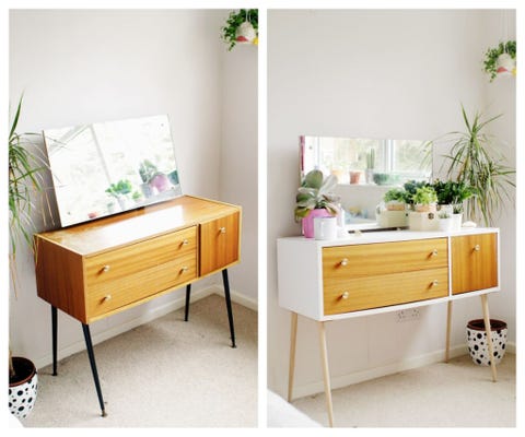 No Paint Furniture Makeover How To Update Without Image