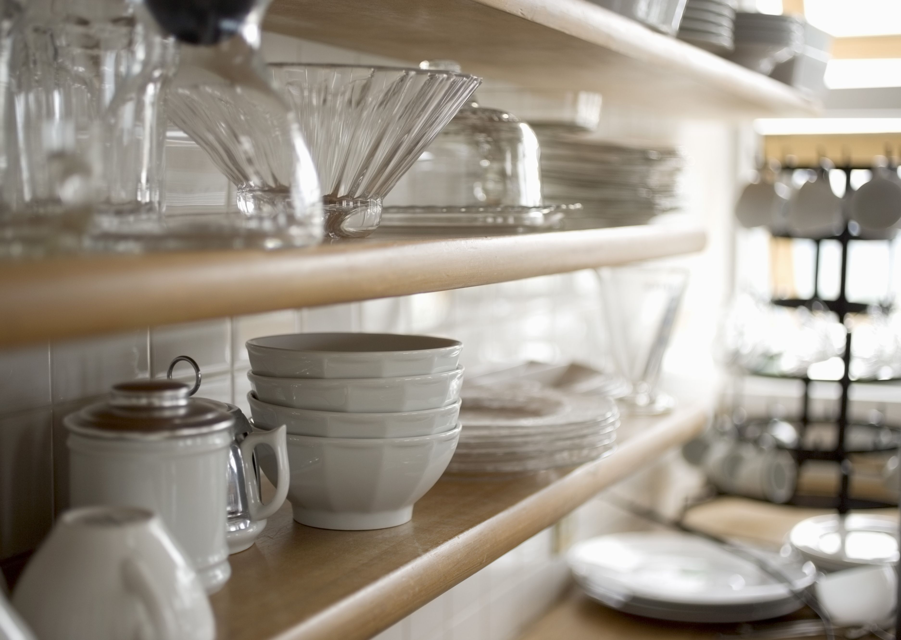 Baby glass shelf box dish sandwich