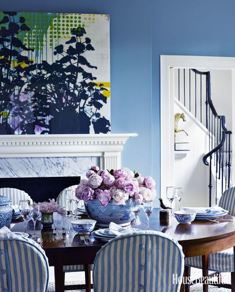 Blue Dining Room