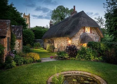 Storybook English Cottage Inside The Faerie Door In Wiltshire