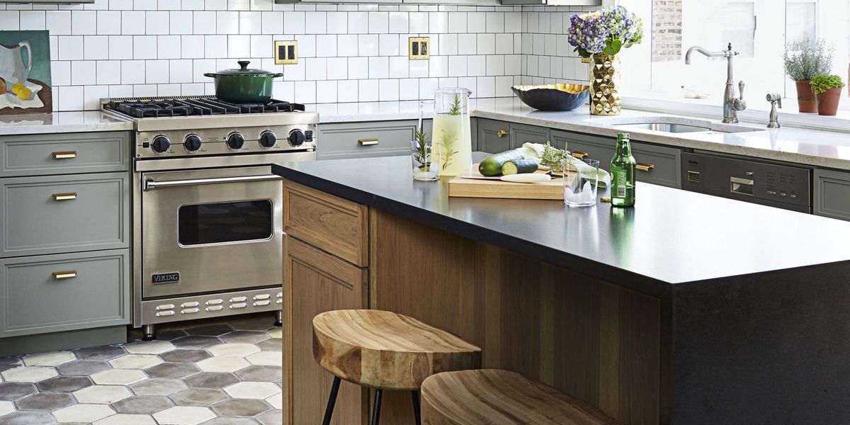 10 Best Kitchen Floor Tile Ideas & Pictures - Kitchen Tile Design Trends