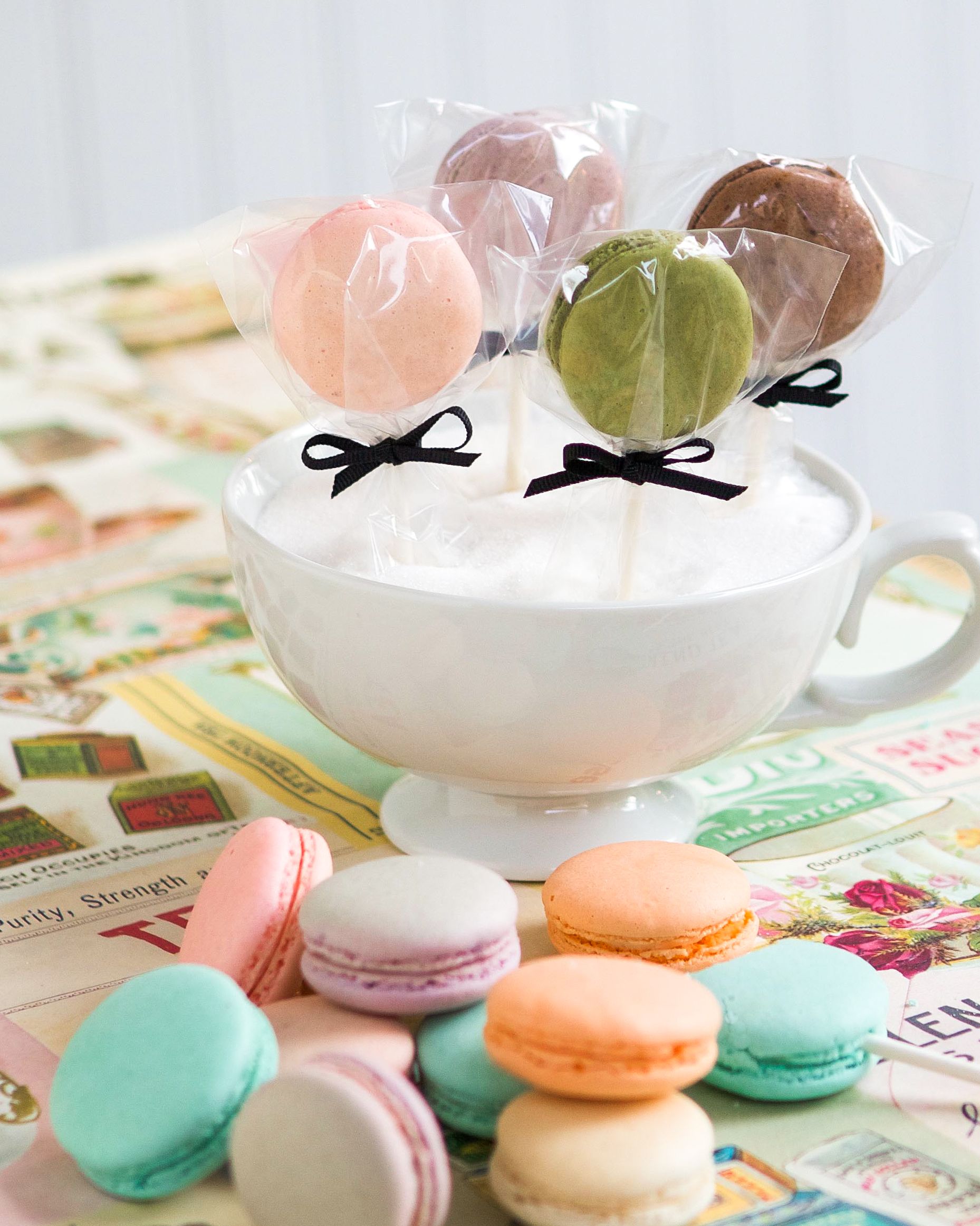 Cute Ways To Serve Macarons Macaron Dessert Ideas