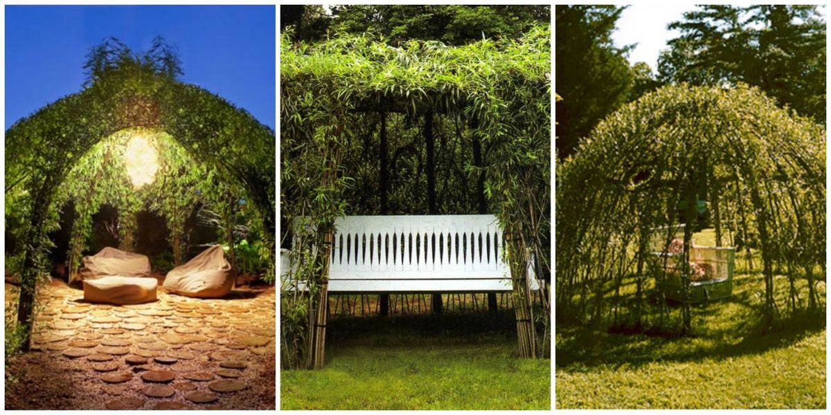 Willow Gazebos - Bonnie Gale Outdoor Sculptures