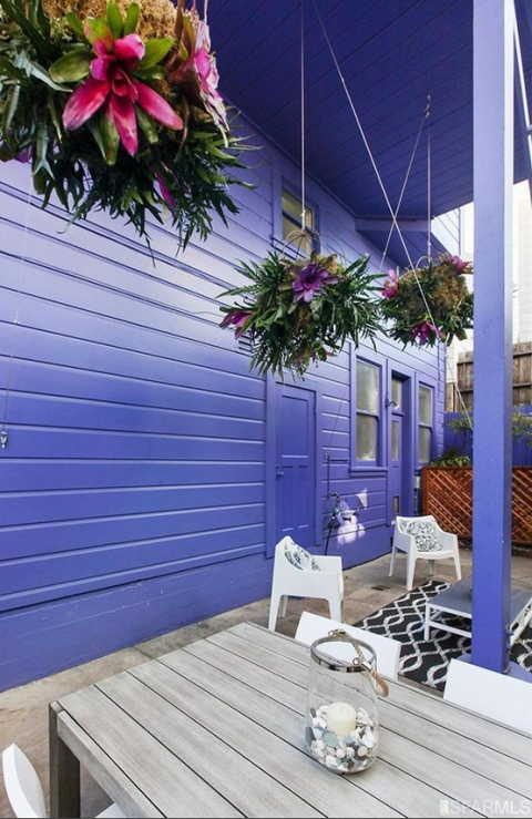 Purple Porch Vertical