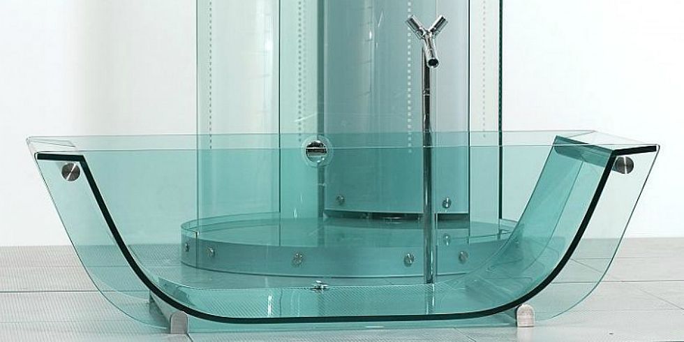Glass Bathtubs Trend Transpa, Vertical Bathtub Real