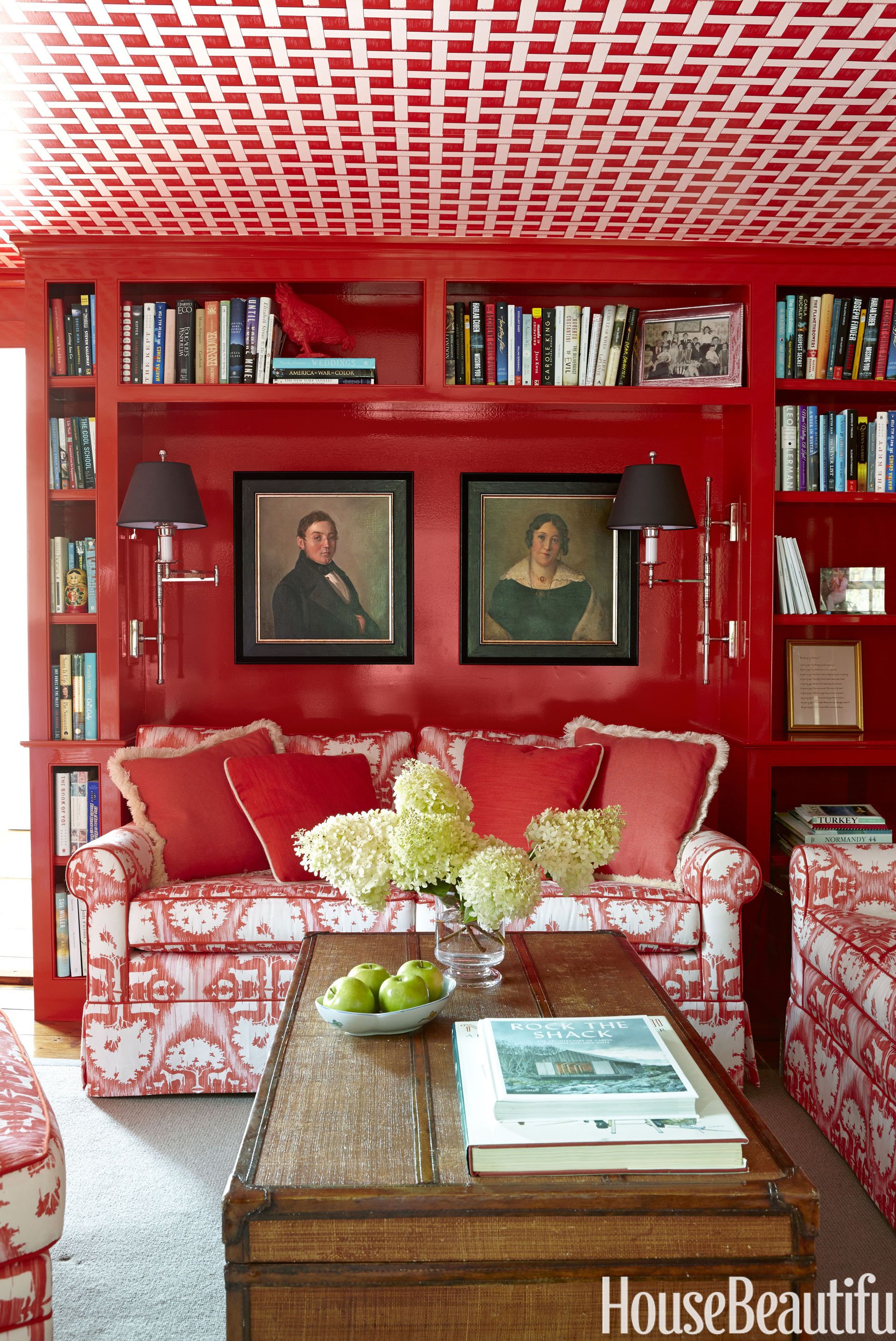red color schemes for living rooms japanese