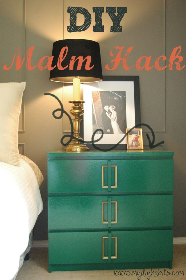 glam nightstand