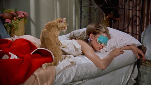 Breakfast at Tiffany's bedroom