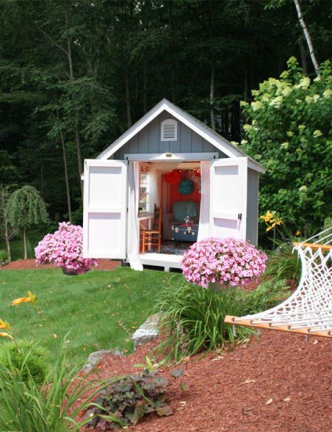 18 Best She Sheds Ever - Ideas &amp; Plans for Cute She Sheds