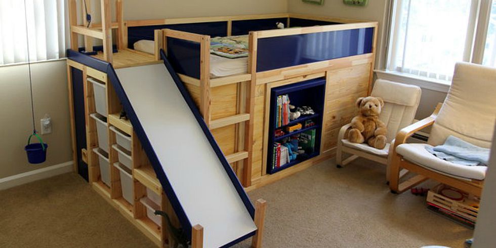 ikea childrens bed with storage