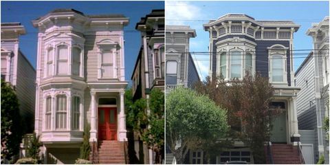 The Full House Home Is Now Purple - Full House Set Facts