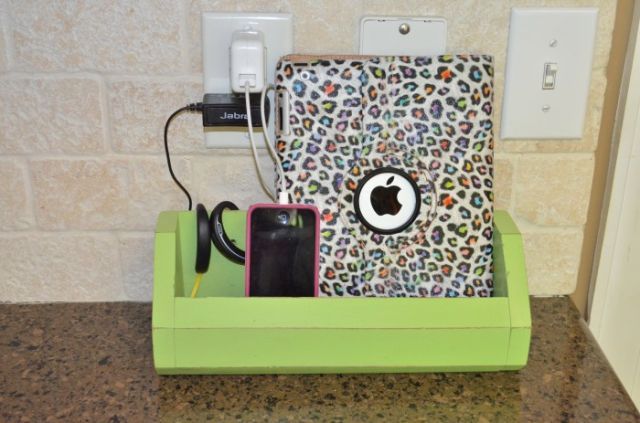 Charging Station Organizer Ideas For Phones & Other Electronics