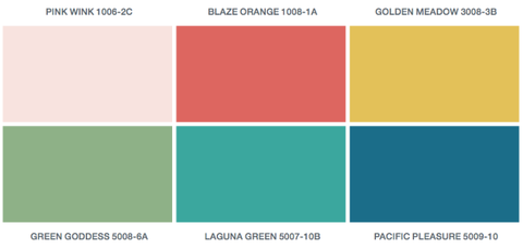valspar 2016 colors of the year paint colors of the year