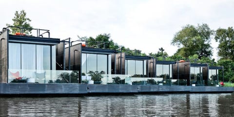 These Floating Cabins Offer Uninterrupted Views of Thailand's Countryside