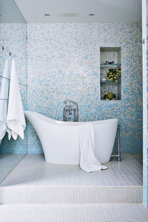 30+ Bathroom Tile Design Ideas - Tile Backsplash and Floor ...