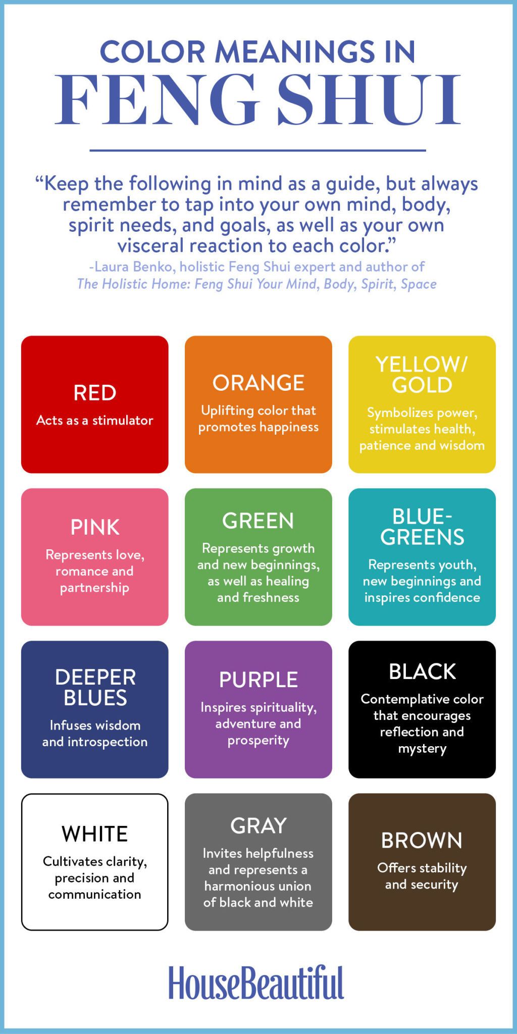 Color Meanings in Feng Shui - Feng Shui Guide to Color