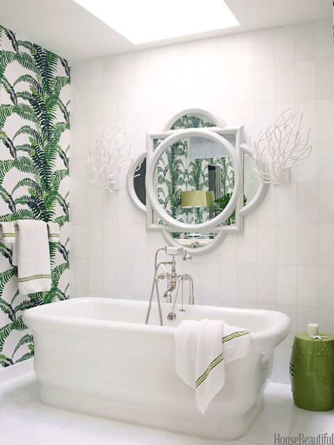 Tropical White bathroom