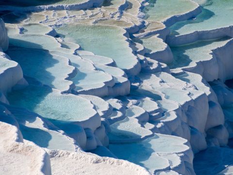 Pamukkale Turkish Thermal Pools - Photos of the Cotton Castle