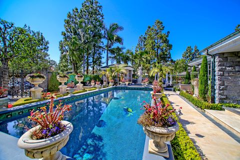 Plant, Swimming pool, Property, Flowerpot, Landscape, Garden, Real estate, Resort, Majorelle blue, Azure, 