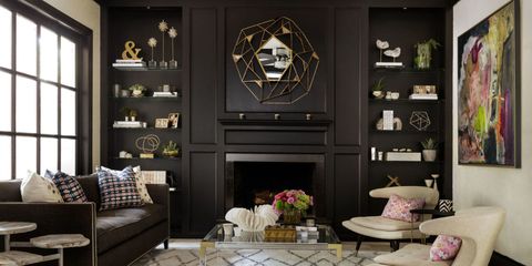 living-room-set-with-brown-and-gold-decor