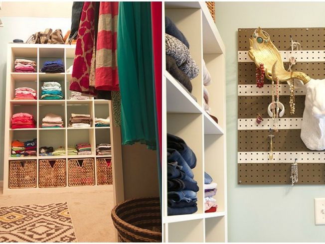 The Handmade Home's Family Closet - How to Create a Family Closet