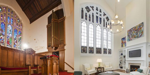 Church Converted Into Luxury Penthouse-Before/After Photos