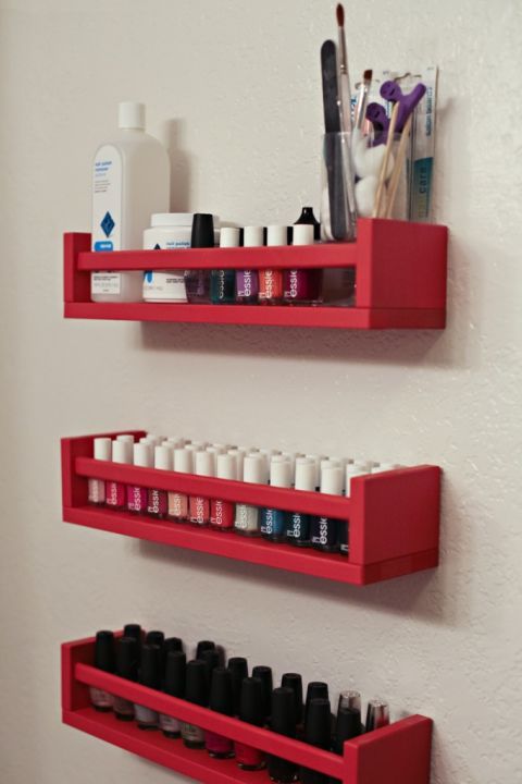 Red, Plastic bottle, Collection, Plastic, Bottle, Building sets, Stationery, Shelving, Coquelicot, Lipstick, 