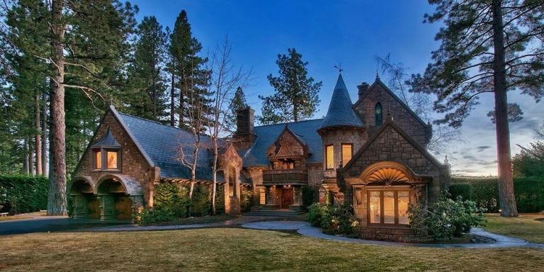 Castle on Lake Tahoe - Interior Design of Lake Tahoe Home