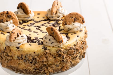 This Chocolate Chip Cookie Dough Cheesecake Is the Best Thing Ever