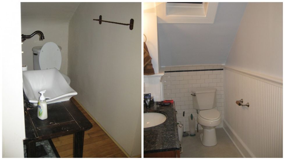 Plumbing fixture, Room, Property, Wall, Floor, Toilet, Toilet seat, Purple, Flooring, Interior design, 