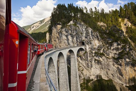 The Bernina Express - Travel the Highest Rail Crossing in Europe on One ...