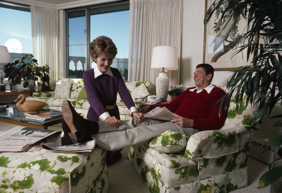 Nancy Reagan White House Renovations 1981