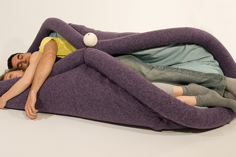 This Weird, Foldable Sofa Can Mold to Many Shapes