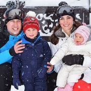 Winter, Smile, People, Fun, Snow, Happy, Facial expression, Playing in the snow, Freezing, Baby & toddler clothing, 