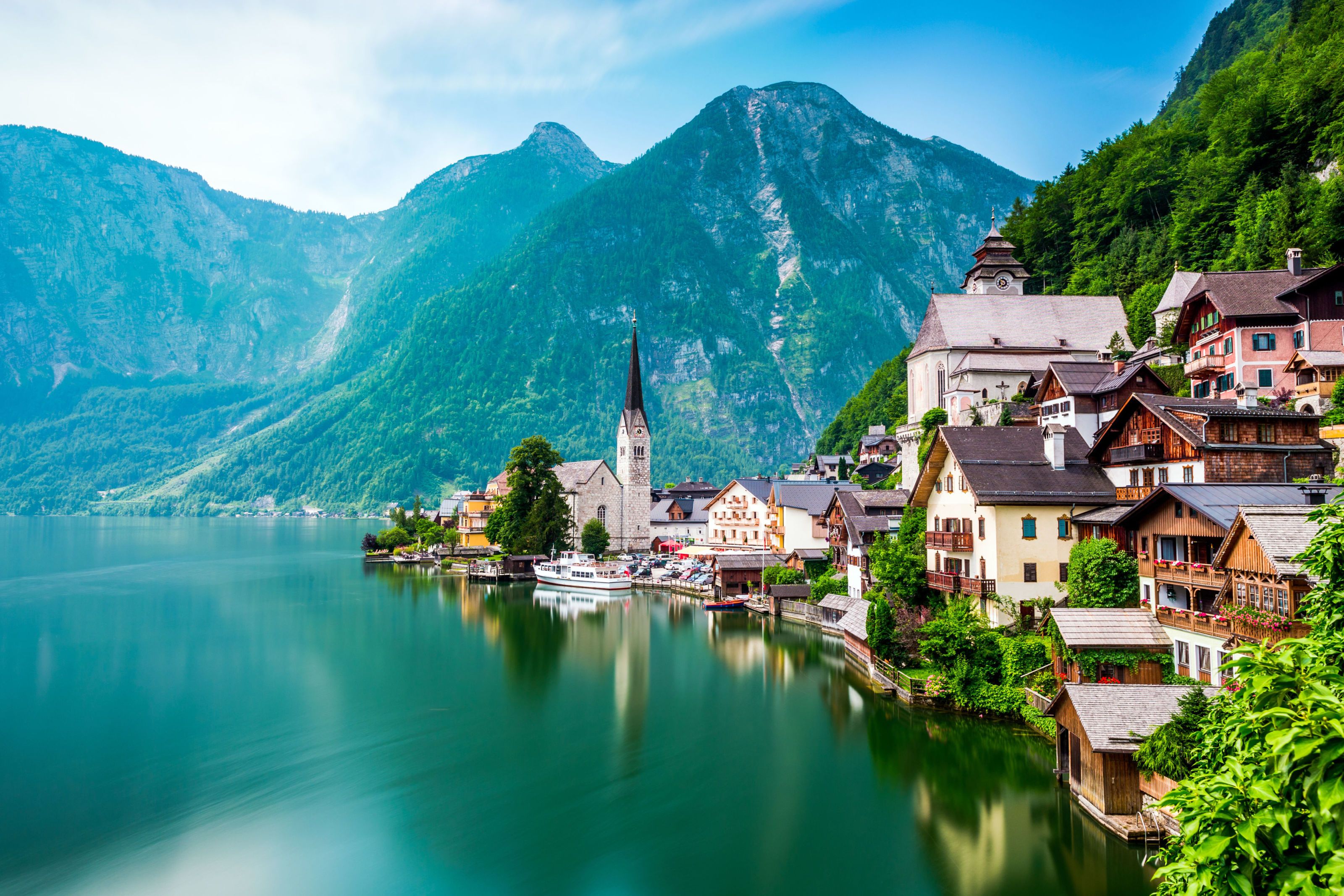 The Town of Hallstatt in Austria · Free Stock Photo