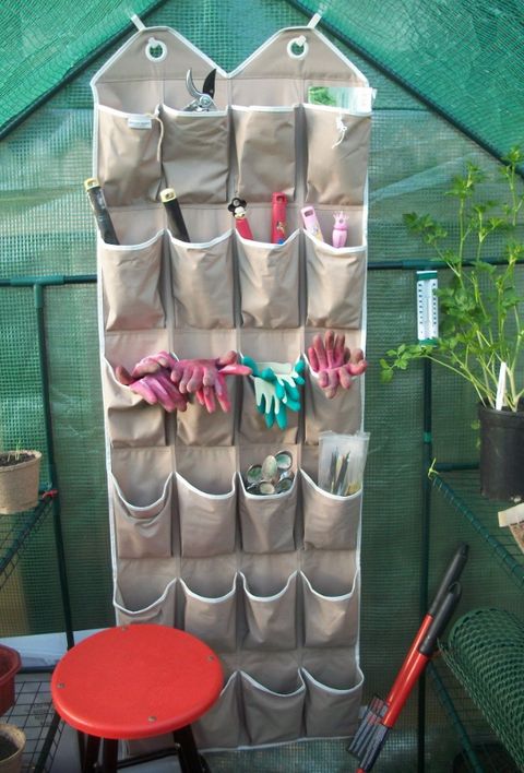 shoe organizer gardening supplies