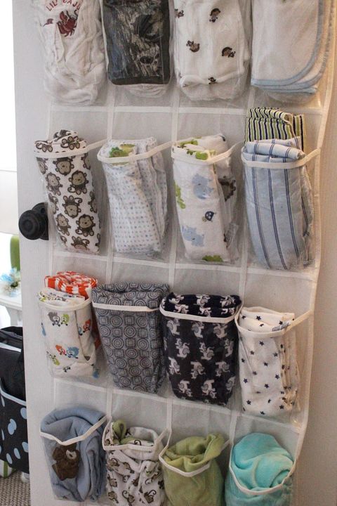shoe organizer baby clothes