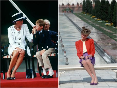 Princess Diana Sitting