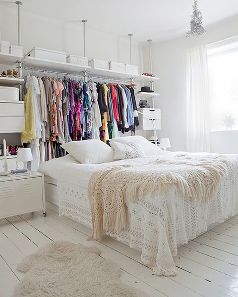 Storage Tricks For Small Bedrooms, Clothes Storage Ideas Closet