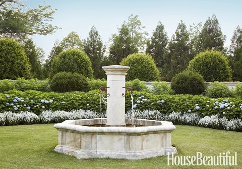 garden fountain design pictures