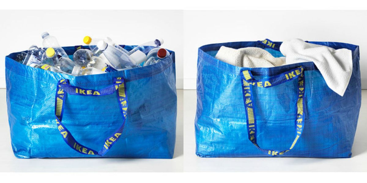 Ikea's big blue Frakta bag is getting a high fashion makeover