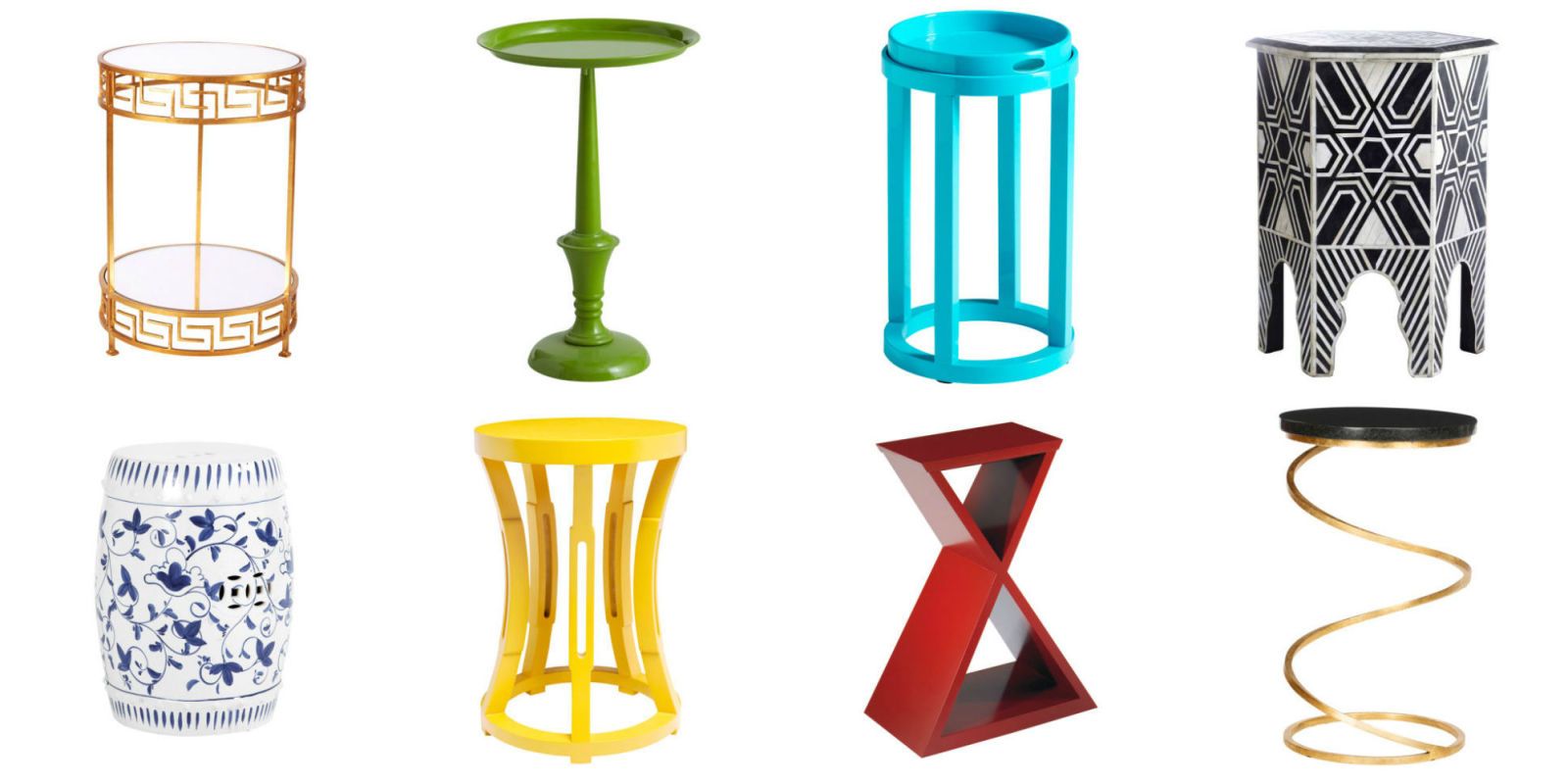 glass lamp tables uk