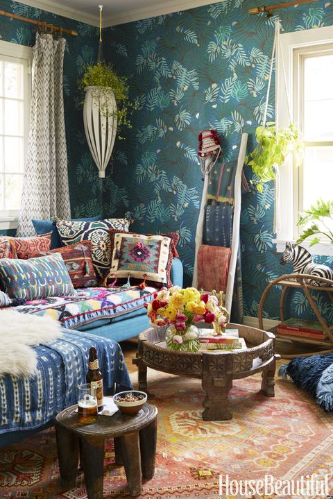 20 bohemian decor ideas - boho room style decorating and inspiration