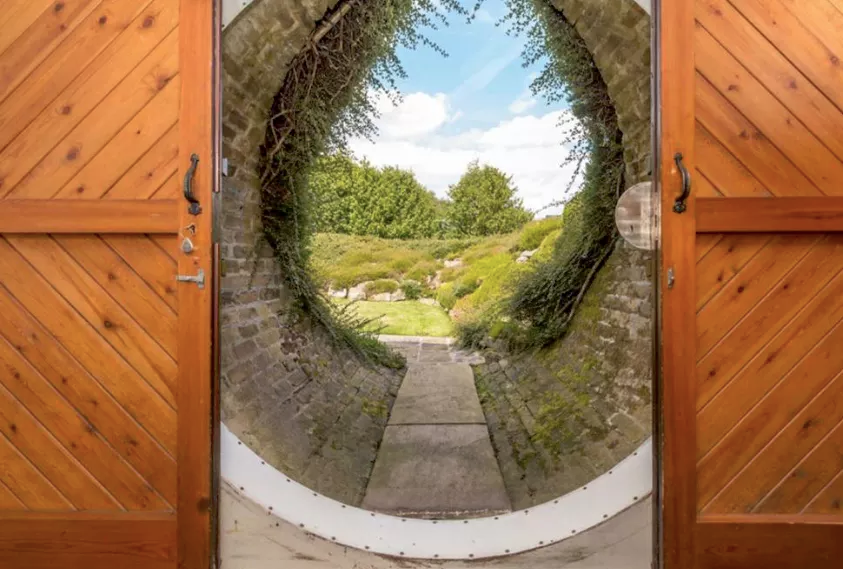hobbit hole front door