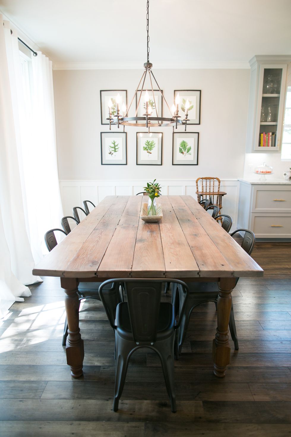 whyte house fixer upper kitchen table