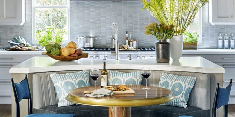 2016 House Beautiful Kitchen Of The Year Matthew Quinn Kitchen Of The Year Banquette