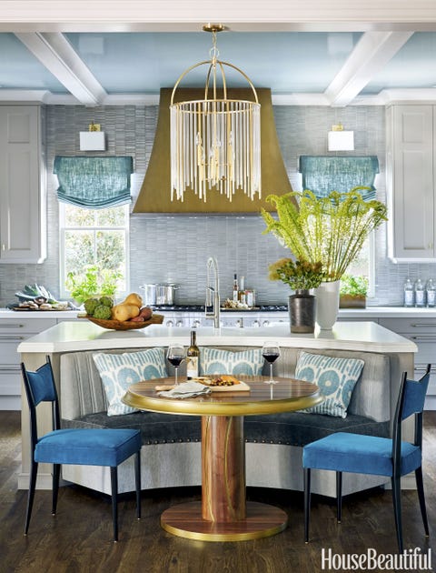 2016 House Beautiful Kitchen Of The Year Matthew Quinn Kitchen Of The Year Banquette
